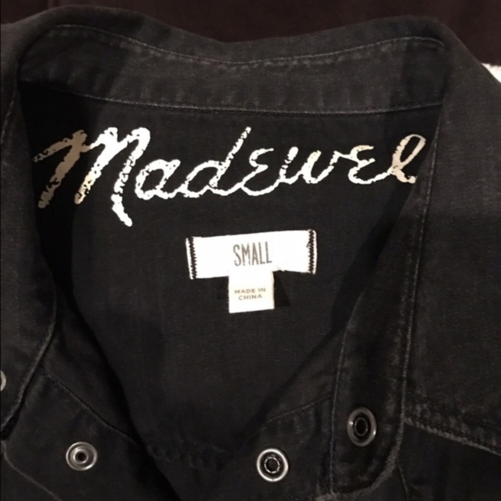 Madewell denim shirt - SZ Small